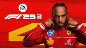 EA F1 25 game art Lewis Hamilton for the Iconic Edition.